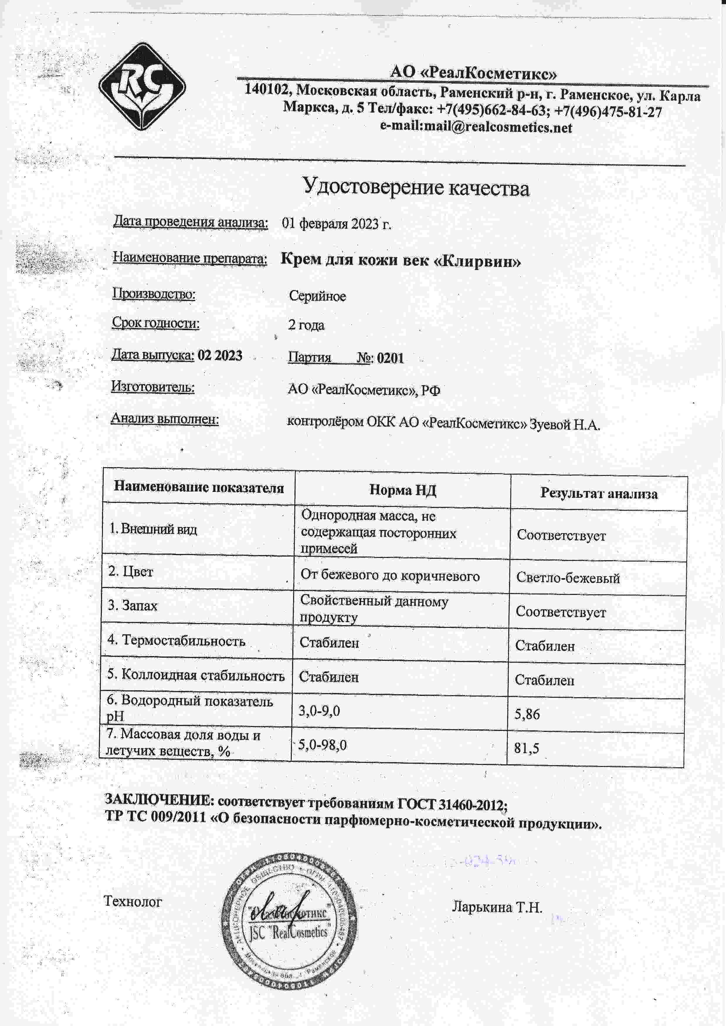 Паспорт №0220230201